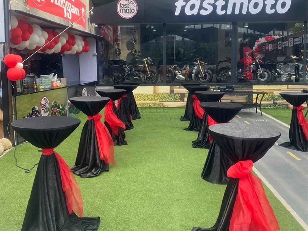 İstanbul kokteyl masasi kurulumu istanbul reel 002 hizmeti Reel Organizasyon