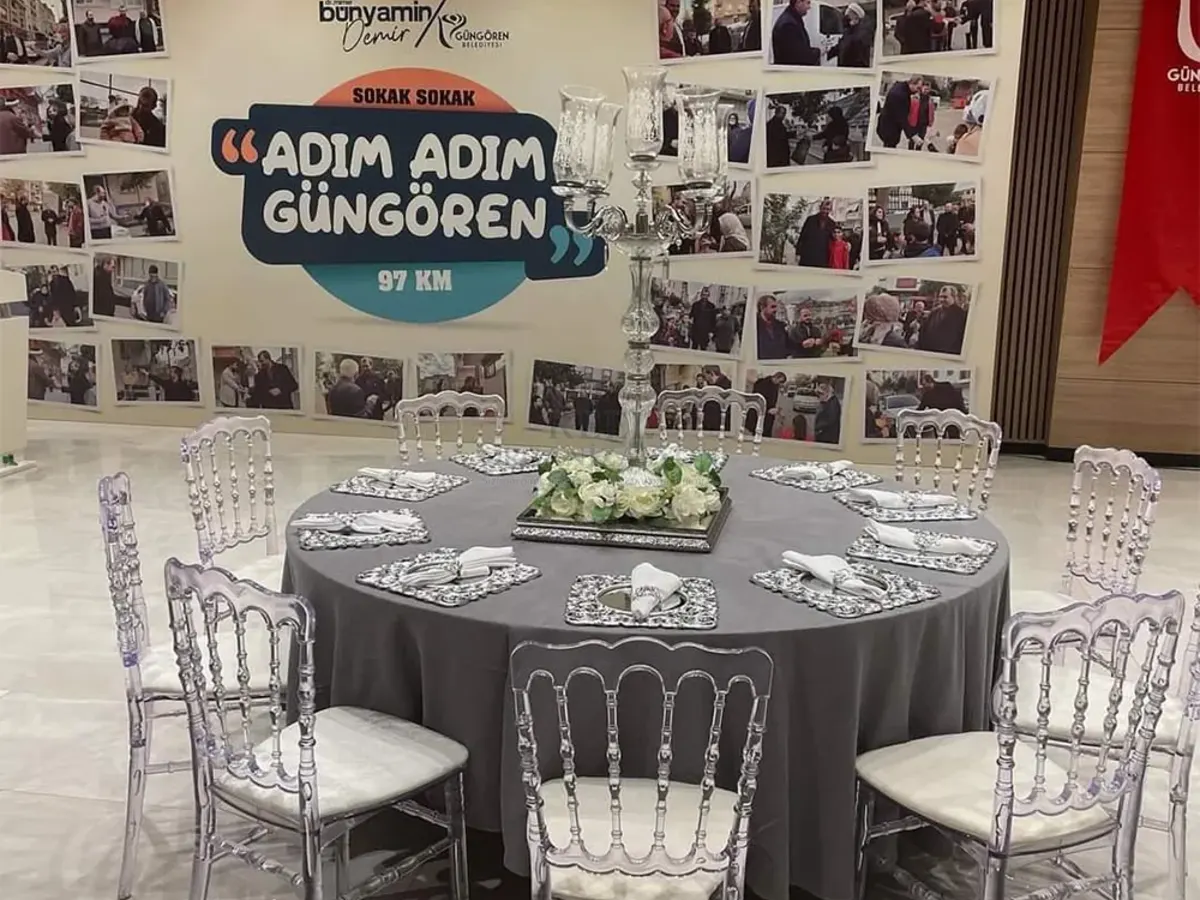 İstanbul masa ortusu pecete istanbul reel 004 hizmeti Reel Organizasyon