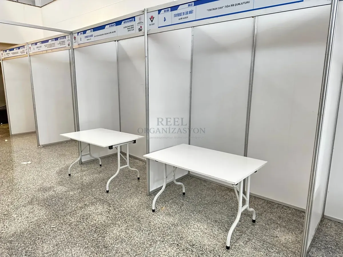 Bahçe Masa Sandalye Kurulumu İstanbul - Reel Organizasyon gerçek kurulum görseli