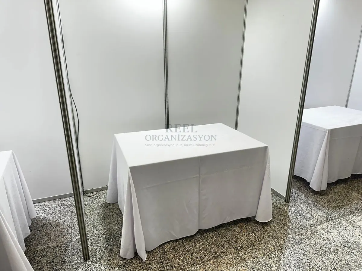 Düğün Masa Sandalye Kiralama İstanbul - Reel Organizasyon gerçek kurulum görseli