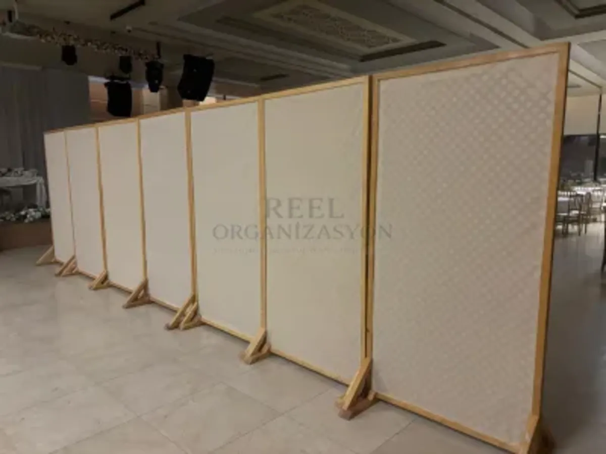 Açık Hava Davet Düzeni İstanbul - Reel Organizasyon gerçek kurulum görseli