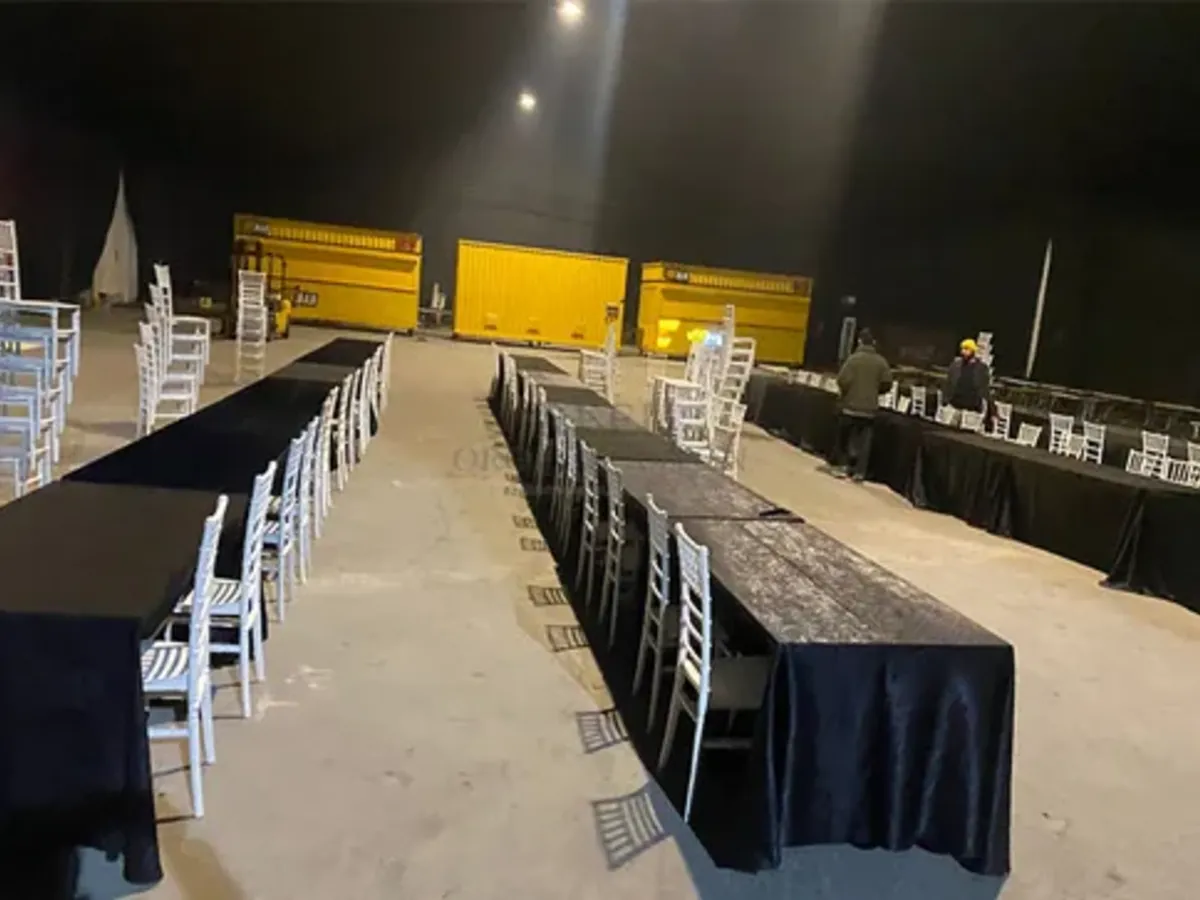 Organizasyon Dekorasyonu İstanbul - Reel Organizasyon gerçek kurulum görseli