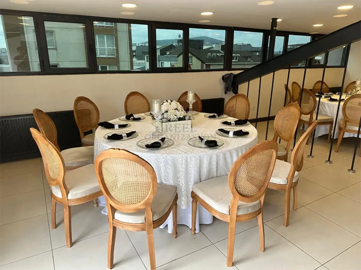 Hazeran Sandalye Kiralama İstanbul - Reel Organizasyon gerçek kurulum görseli
